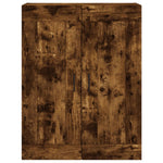 Highboard Smoked Oak 69.5x34x180 cm Engineered Wood 3199574