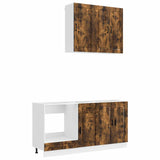 Kitchen Unit PORTO 5 pcs Smoked Oak Engineered Wood 3438280