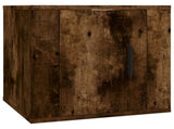 6 Piece TV Cabinet Set Smoked Oak Engineered Wood 3188691