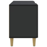 TV Cabinet Black 102 x 34.5 x 50 cm Engineered Wood 894696