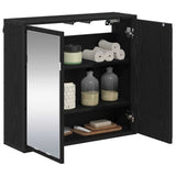 Wall Shelf with Shelf Wall-mounted Black Oak 65 x 20 x 60 cm 883610
