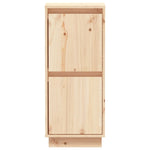 Sideboards 2 pcs 31.5x34x75 cm Solid Wood Pine 813381