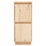 Sideboards 2 pcs 31.5x34x75 cm Solid Wood Pine 813381