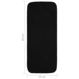 Anti Slip Stair Mats 15 pcs 60x25 cm Black Rectangular 340392