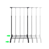 Adjustable Clothes Racks 2 pcs 1 Hanging Rail 270181