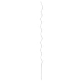 ZNTS 50 pcs Spiral Plant Supports 170 cm Galvanised Steel 142413