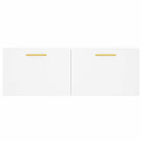 Wall Cabinet White 100x36.5x35 cm Engineered Wood 830116