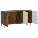 TV Cabinet Smoked Oak 99 x 34.5 x 50 cm Engineered Wood 894720