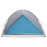 Camping Tent with Rainfly Water-resistant Dome Blue 42028521