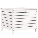 5 Piece Garden Sofa Set White Solid Wood Pine 3250497