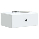 Wall-Mounted Bedside Cabinet 2 pcs White 49 x 34.5 x 20 cm 899126