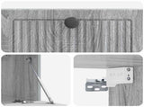 Wall-Mounted TV Cabinet Grey Sonoma 59.5 x 31 x 30 cm 898031