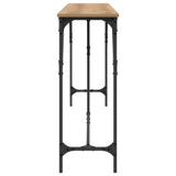 Console Table Artisan oak 200 x 29 x 75 cm 871341