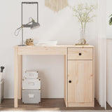 Desk 100x50x75 cm Solid Wood Pine 814629