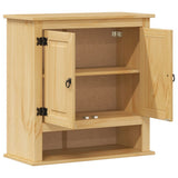 Bathroom Wall Cabinet Corona 70x33x71.5 cm Solid Wood Pine 4013406