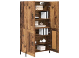 Highboard Old Wood 69.5 x 34 x 180 cm Engineered Wood 3415752