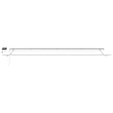 Manual Retractable Awning with LED Brown 600x300 cm 3215385
