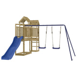 ZNTS Outdoor Playset Impregnated Wood Pine 3190437
