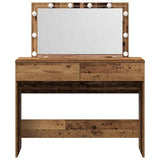 Dressing Table Old Wood 100 x 40 x 120 cm Engineered Wood 868860