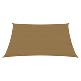 ZNTS Sunshade Sail 160 g/m² Taupe 7x7 m HDPE 311390