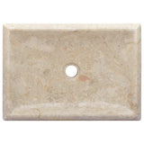 Sink Cream 50x35x10 cm Marble 149162