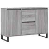Sideboard Grey Sonoma 101.5x35x70 cm Engineered Wood 827218