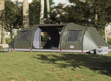 Camping Tent Tunnel 4-Person Olive Green Waterproof 4009413