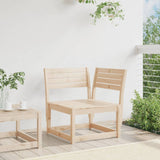 Garden Sofa Corner 73x73x78 cm Solid Wood Pine 844664
