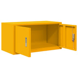 Storage Cabinet Mustard Yellow 80 x 40 x 40 cm Steel 891673