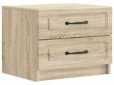 Bedside Cabinet Sonoma Oak 43 x 34.5 x 44.5 cm Engineered Wood 895679