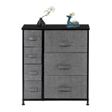 ZNTS Dresser With 7 Drawers - Furniture Storage Tower Unit For Bedroom, Hallway, Closet, Office 47788955