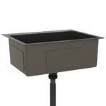 Handmade Kitchen Sink Black Stainless Steel 51513