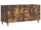 TV Cabinet Smoked Oak 89 x 34.5 x 60 cm Engineered Wood 894200