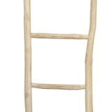 244568 Towel Ladder with 5 Rungs Teak 45x150 cm Natural