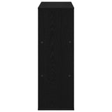 Book Shelf Black Oak 100 x 33 x 94.5 cm Engineered Wood 8004695