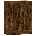 Wall Mounted Cabinets 2 pcs Smoked Oak Engineered Wood 3197990