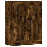 Wall Mounted Cabinets 2 pcs Smoked Oak Engineered Wood 3197990