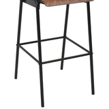 Bar Chairs 6 pcs Solid Plywood Steel 3054563