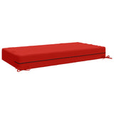 Seat Cushion SOEST 100% Polyester Red 120 x 80 x 15 cm 944320