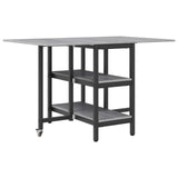 Dinning Table 122 x 80 x 76.5 cm Engineered Wood Grey Sonoma 8006040