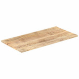 Table Top Solid Mango Wood 25-27 mm 100x60 cm 286024