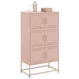 Sideboard Pink 68.5x38.5x123.5 cm Steel 846489
