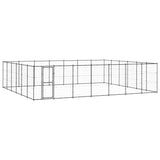 Outdoor Dog Kennel Steel 50.82 m 3082325