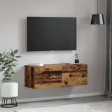 Wall-Mounted Cabinet Wall-mounted Old Wood 100 x 36.5 x 35 cm 879561