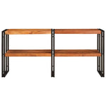 Console Table Brown 160 x 33 x 75 cm Solid acacia wood 4104740
