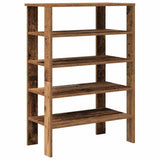 ZNTS Shoe Rack Old Wood 61x32x87.5 cm Engineered Wood 859858