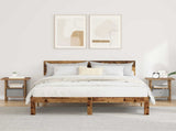 Bedside Table 2 pcs Old Wood 41 x 40 x 45 cm Engineered Wood 8000433