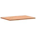 ZNTS Desk Top 80x55x2.5 cm Solid Wood Beech 356093