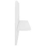 Wall Shelf 2 pcs White 102 x 13.5 x 37.5 cm Engineered Wood 8014959