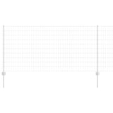 Welded Wire Fence 10 x 1 m Hot-Dip Galvanised Steel 3336163